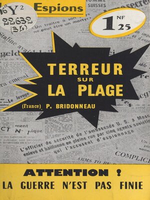 cover image of Terreur sur la plage